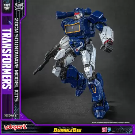 Transformers: Bumblebee AMK Pro Series Plastiková modelová stavebnice Soundwave (Oversea Version) 20 cm fotografii produktu