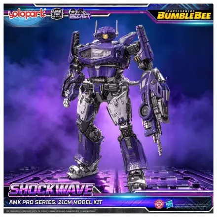 Transformers: Bumblebee the Movie AMK PRO Series Plastikový model Shockwave 21 cm fotografii produktu