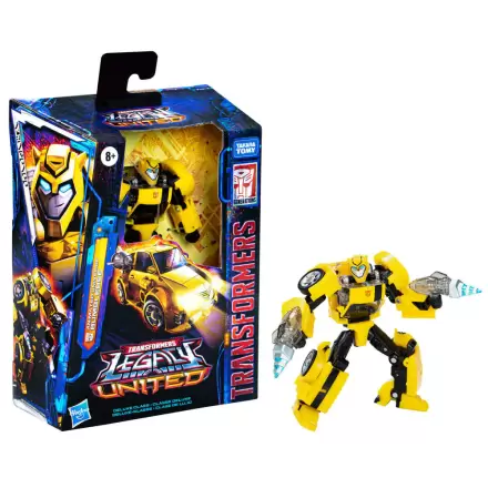 Transformers Legacy United Deluxe třída Animated Universe Bumblebee akční figurka 14 cm termékfotója