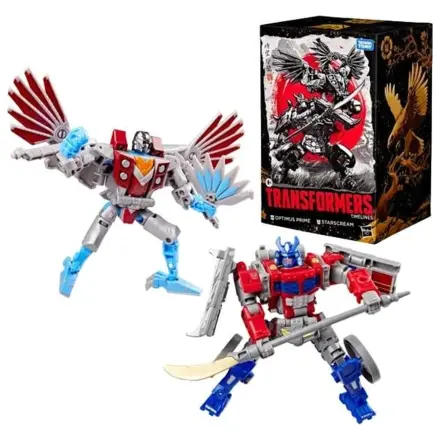 Transformers Optimus Prime & Starscream Figurka Timeline 12,5 cm fotografii produktu