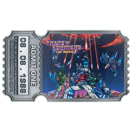 Transformers replika vstupenky na film k 40. výročí limitovaná edice 9 x 16 cm fotografii produktu