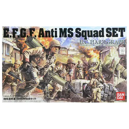 U.C. Hard Graph 1/35 Mobile Suit Gundam E.F.G.F. Anti MS Squad fotografii produktu