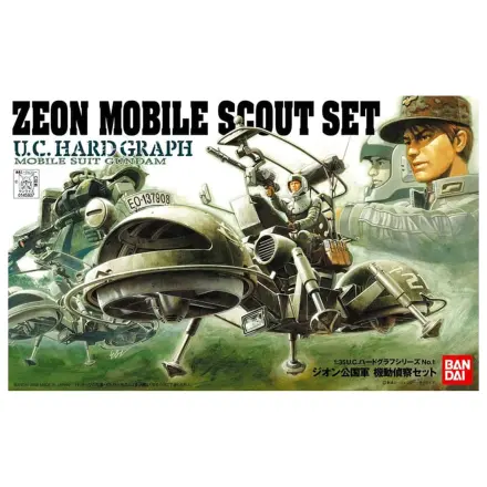 U.C. Hard Graph 1/35 Mobile Suit Gundam Zeon Mobile Scout sada fotografii produktu