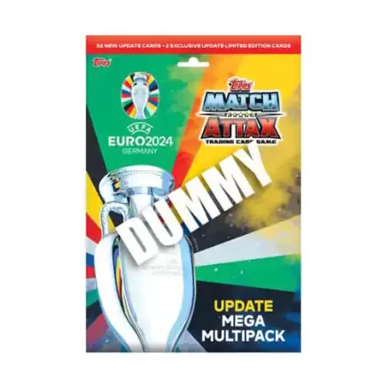 UEFA EURO 2024 Trading Cards Update Mega Multipack – aktualizační mega balíček sběratelských karet termékfotója