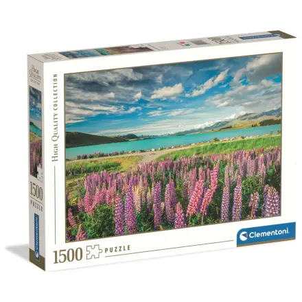 New Zealand Lake Tekapo puzzle s 1500 dílky fotografii produktu