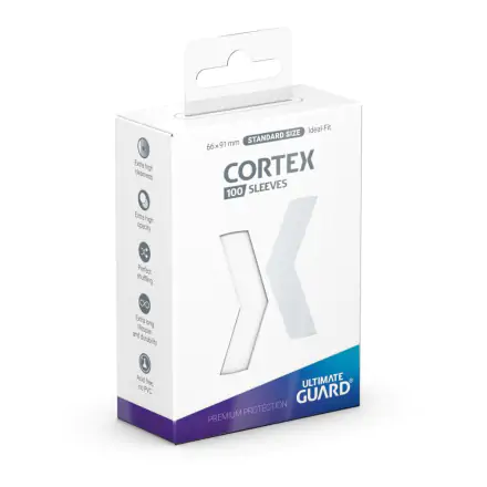 Ultimate Guard Cortex Obaly Standardní Velikost Bílé (100 ks) fotografii produktu