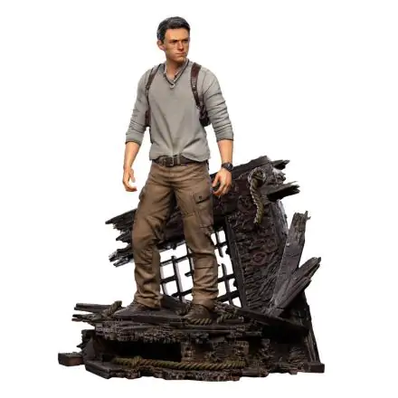 Uncharted Movie Deluxe Art Scale Soška 1/10 Nathan Drake 22 cm fotografii produktu