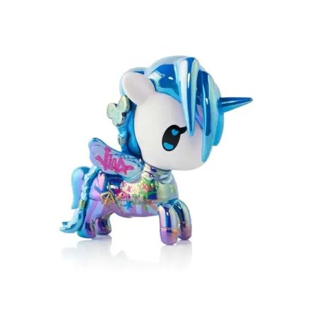Unicorno x Arcane Window Box figurka Blue Mayhem JINX (Special Edition) 7 cm fotografii produktu
