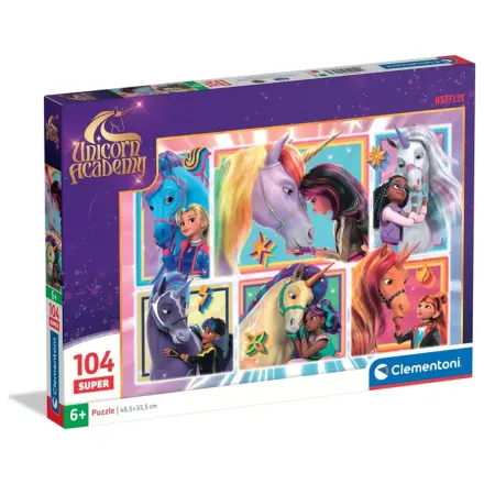Unicorn Academy Friendship 104dílné Super puzzle fotografii produktu