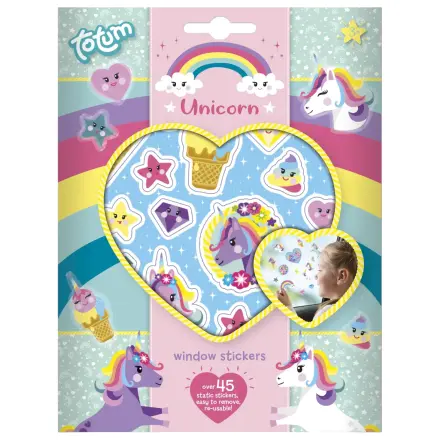 Unicorn Happy sada okenních fólií fotografii produktu