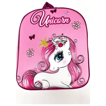 Unicorn Pink Blossom 3D batoh, taška 30 cm fotografii produktu