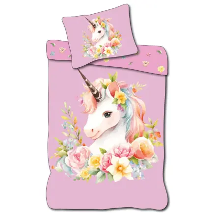 Povlak na přikrývku Unicorn Wreath fotografii produktu