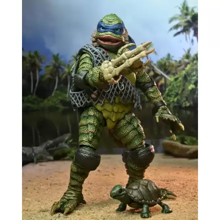 Universal Monsters x Teenage Mutant Ninja Turtles Měřítko Akční figurka Leonardo jako the Creature 18 cm fotografii produktu