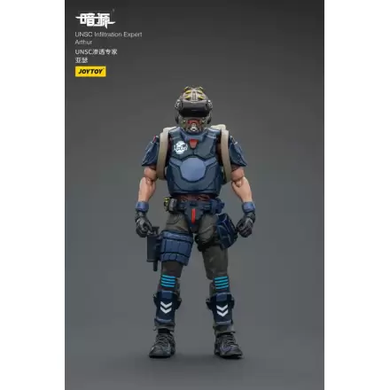 UNSC Dark Source Akční figurka Infiltration Expert Arthur 7 cm fotografii produktu