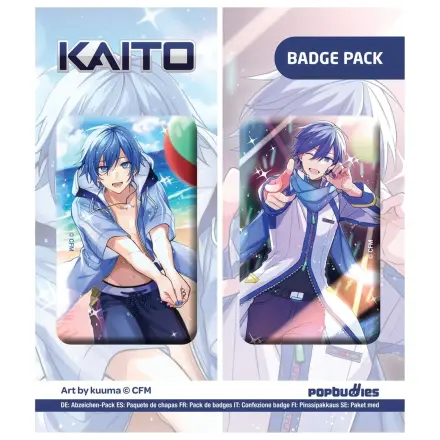 Vocaloid Button 2-Pack Kaito (Art by kuuma) fotografii produktu