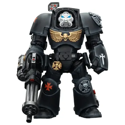 Warhammer 40,000 akční figurka Black Templars Terminator 3 s Power Fist a Assault Cannon 14 cm fotografii produktu
