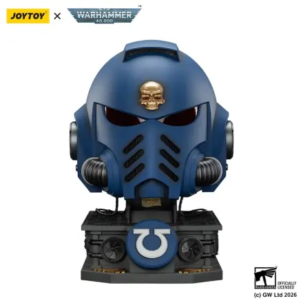 Warhammer 40,000 Captain MkX Helma a stojan Ultramarines 44 cm fotografii produktu
