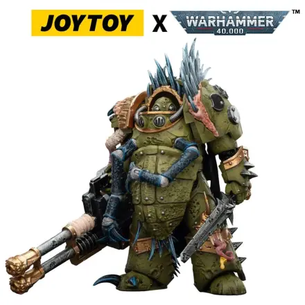 Warhammer 40,000 Akční figurka Death Guard Blightlord Terminator 1 s Reaper Autocannon a Bubotic Blades 14 cm fotografii produktu