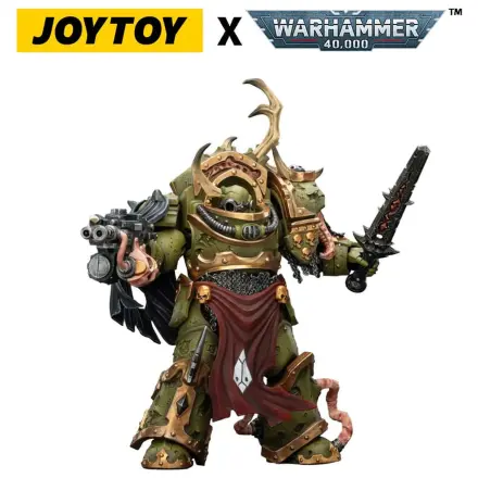 Warhammer 40,000 Akční figurka Death Guard Blightlord Terminator 3 s Combi-bolterem a Bubotic Blade 14 cm fotografii produktu