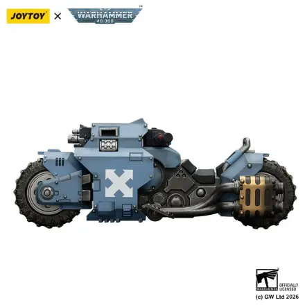 Warhammer 40,000 Raider-pattern Bojový motocykl Space Wolves s twin-linked bolt rifles 22 cm fotografii produktu