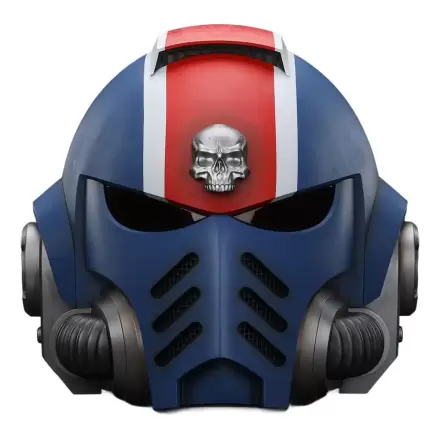 Warhammer 40,000: Space Marine 2 replika helmy Ultramarines Lieutenant Titus 30 cm fotografii produktu