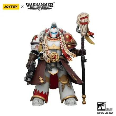 Warhammer 40,000 Akční figurka White Scars Stormseer Consul s Force Staff a Bolt Pistol 12 cm fotografii produktu