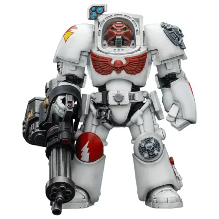 Warhammer 40,000 Akční figurka White Scars Terminator 3 s Power Fistem a Assault Cannon 14 cm fotografii produktu