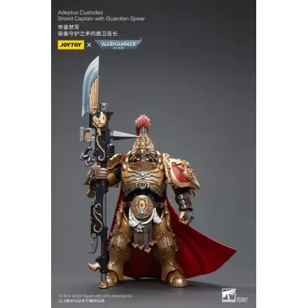 Warhammer 40k Akční Figurka 1/18 Adeptus Custodes Shield Captain s Guardian Spear 12 cm termékfotója