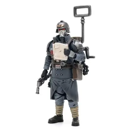 Warhammer 40k akční figurka 1/18 Death Korps of Krieg Veteran Squad Guardsman Communications Specialist 10 cm fotografii produktu