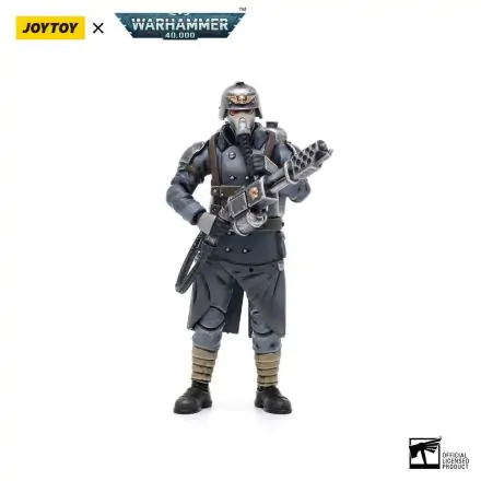 Warhammer 40k akční figurka 1/18 Death Korps of Krieg Veteran Squad Guardsman s flamerem 10 cm fotografii produktu