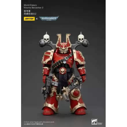 Warhammer 40k akční figurka 1/18 World Eaters Khorne Berzerker 2 13 cm termékfotója