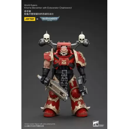 Akční figurka Warhammer 40k 1/18 World Eaters Khorne Berzerker s Eviscerator Chainsword 13 cm termékfotója