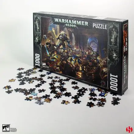 Warhammer 40K Puzzle Gulliman vs Black Legion (1000 dílků) fotografii produktu