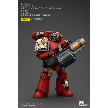 Warhammer The Horus Heresy akční figurka 1/18 Blood Angels Angel's Tears Squad Arch-Erelim s Angel's Tears Granátometem 12 cm termékfotója