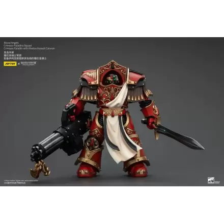 Warhammer The Horus Heresy akční figurka 1/18 Blood Angels Crimson Paladins Squad Crimson Paladin s Iliastus Assault Cannon 14 cm termékfotója