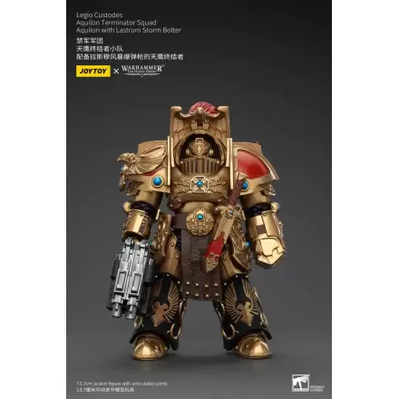 Warhammer The Horus Heresy Akční figurka 1/18 Legio Custodes Aquilon Terminator Squad Aquilon s Lastrum Storm Bolter 14 cm termékfotója