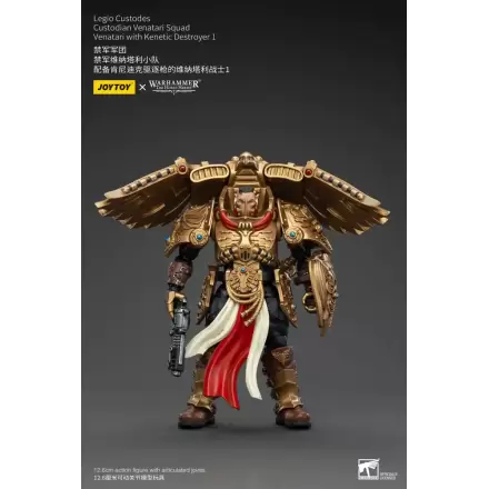 Warhammer The Horus Heresy akční figurka 1/18 Legio Custodes Custodian Venatari Squad Venatari s Kenetic Destroyer 1 13 cm termékfotója