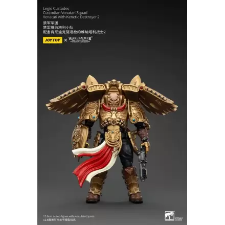 Warhammer The Horus Heresy akční figurka 1/18 Legio Custodes Custodian Venatari Squad Venatari s Kenetic Destroyer 2 13 cm termékfotója