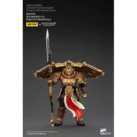 Warhammer The Horus Heresy Akční figurka 1/18 Legio Custodes Custodian Venatari Squad Venatari s Venatari Lance 13 cm termékfotója