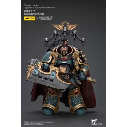 Warhammer The Horus Heresy Akční figurka 1/18 Sons of Horus Legion Praetor with Power Axe 12 cm fotografii produktu
