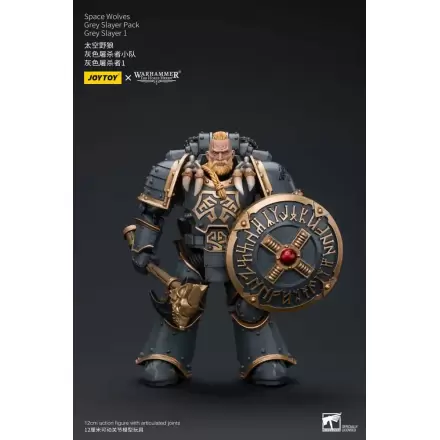 Warhammer The Horus Heresy akční figurka 1/18 Space Wolves Grey Slayer Pack Grey Slayer 1 12 cm termékfotója