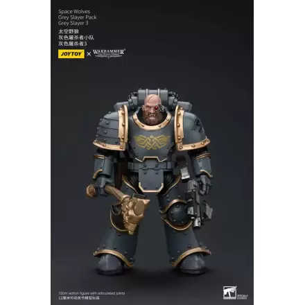 Warhammer The Horus Heresy akční figurka 1/18 Space Wolves Grey Slayer Pack Grey Slayer 3 12 cm termékfotója