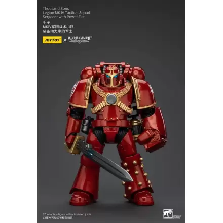 Warhammer The Horus Heresy Akční figurka 1/18 Thousand Sons Legion MK IV Tactical Squad Sergeant s Power Fist 12 cm termékfotója