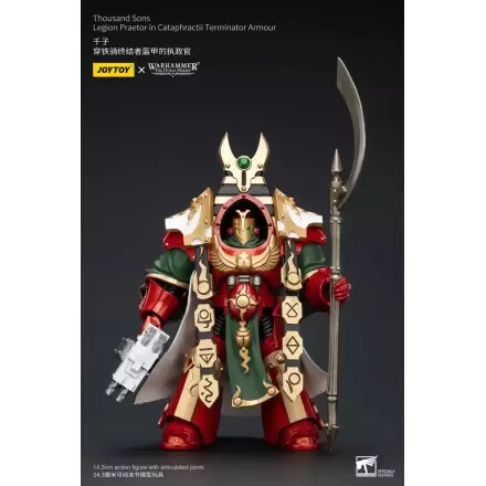 Warhammer The Horus Heresy akční figurka 1/18 Thousand sons Legion Praetor v Cataphractii Terminator Armour 12 cm termékfotója