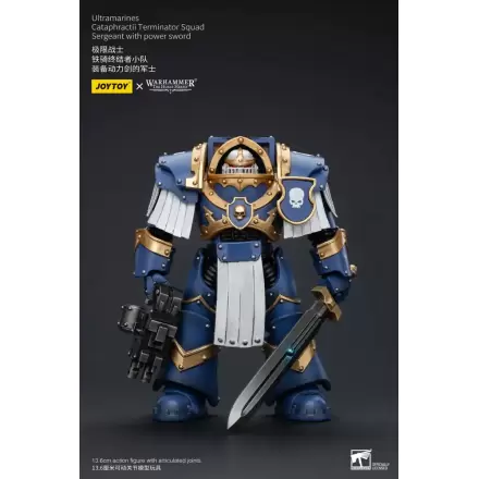 Warhammer The Horus Heresy Akční figurka 1/18 Ultramarines Cataphractii Terminator Squad Sergeant s Power Sword 14 cm termékfotója