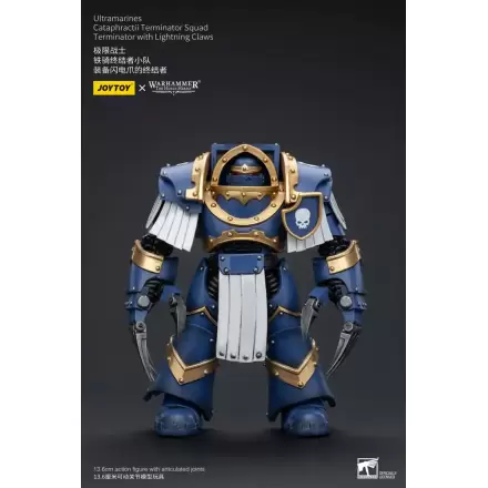 Warhammer The Horus Heresy Akční figurka 1/18 Ultramarines Cataphractii Terminator Squad Terminátor s Lightning Claws 14 cm termékfotója