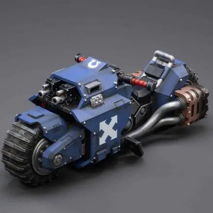 Warhammer 40k Vozidlo 1/18 Ultramarines Outrider Motorka 22 cm termékfotója