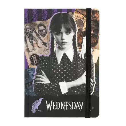 Wednesday Addams A5 prémiový zápisník termékfotója