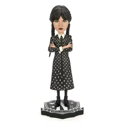 Wednesday Head Knocker Bobble-Head Wednesday Addams 21 cmStředa kývající se figurka Wednesday Addams 21 cm termékfotója