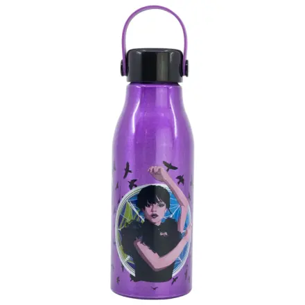 Wednesday Nevermore Flexi hliníková láhev na vodu se šroubovacím uzávěrem a závěsem 760 ml fotografii produktu